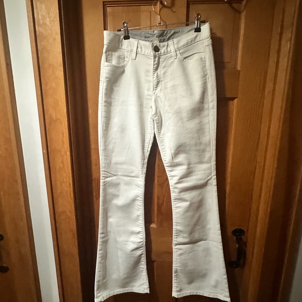 Banana Republic White Flare Jeans